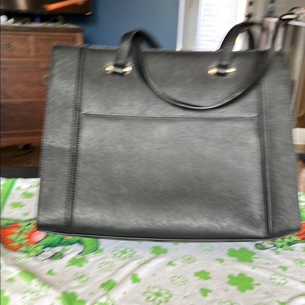 Elegant Black Tote Bag White House Black Market